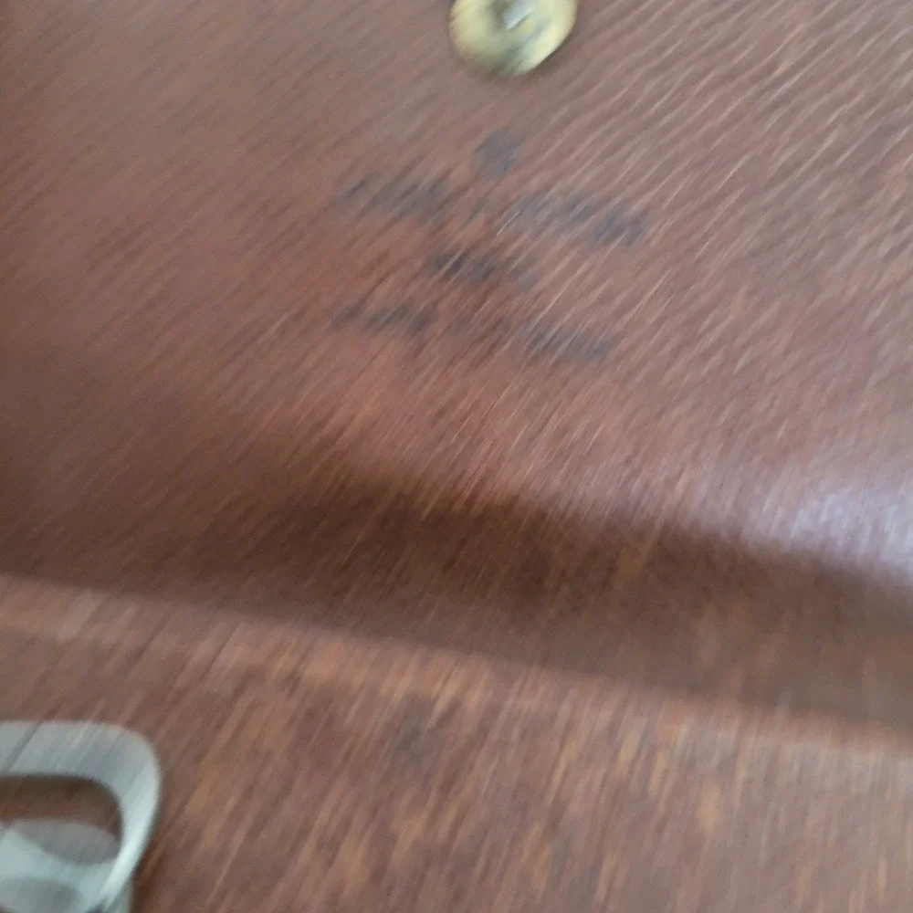 Louis Vuitton Monogram 6 Key Holder Wallet Brown Canvas Vintage Made in France